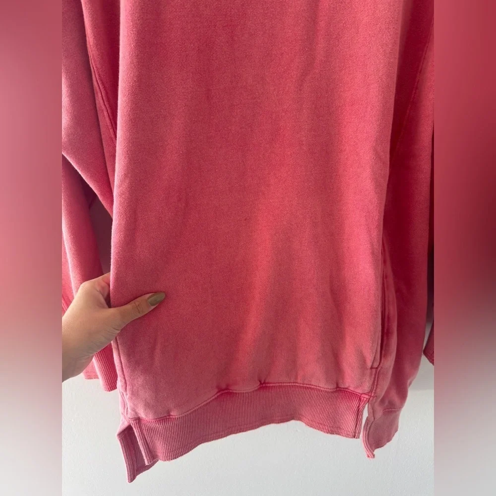 FREE PEOPLE Intercept Pink Pullover M
